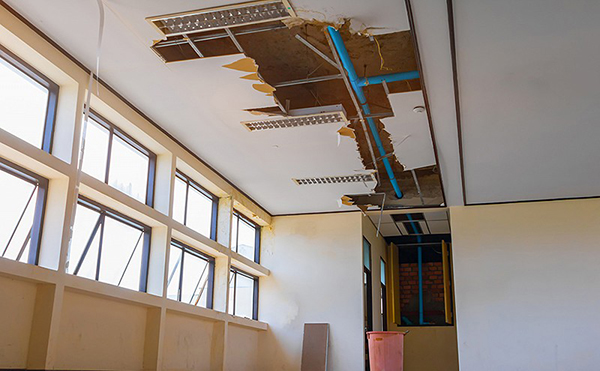 WATER DAMAGE